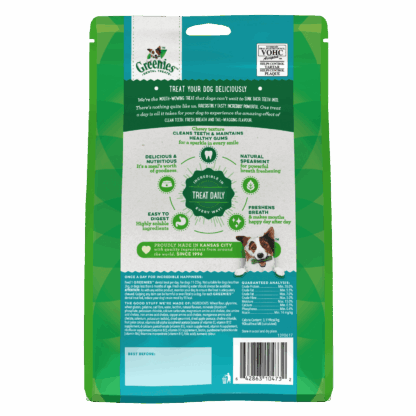 Greenies Fresh Dental Dog Treats | Clean Teeth & Minty Fresh Breath Daily