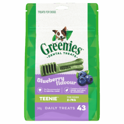 Greenies Blueberry Dental Dog Treats | Clean Teeth & Fresh Breath Daily