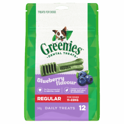 Greenies Blueberry Dental Dog Treats | Clean Teeth & Fresh Breath Daily