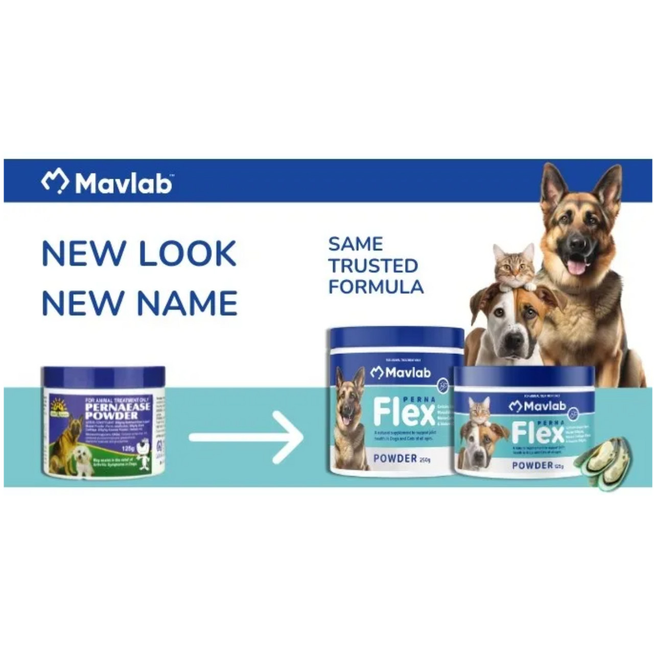 Mavlab – PERNAFlex Powder | Joint Health Supplement for Dogs and Cats | Mindiampets Australia - Mindiampets | Pet Shop Online Mavlab – PERNAFlex Powder | Joint Health Supplement for Dogs and Cats | Mindiampets Australia