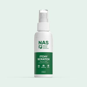 Natural Animal Solutions – Itchy Scratch 100ml | Fast-Acting Relief for Itchy Pets | Mindiampets Australia