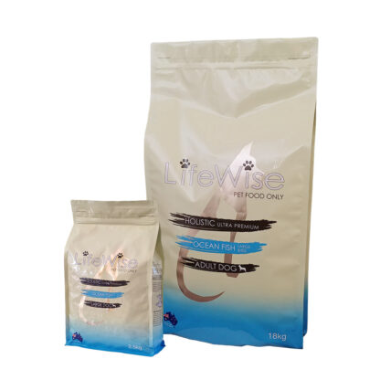 LifeWise – Adult Dog – Ocean Fish Large Bites | Hypoallergenic Dog Food for Sensitive Skin | Mindiampets Australia