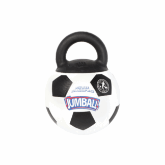 GiGwi – Jumball – Soccer Ball | Ultra-Durable Big Dog Ball with Handle 19 × 22 × 22 cm