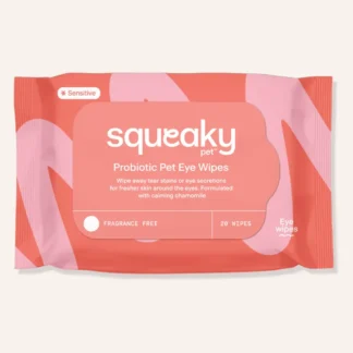 Squeaky – Probiotic Pet Eye Wipes | Gentle Eye Cleaning for Dogs | Mindiampets Australia
