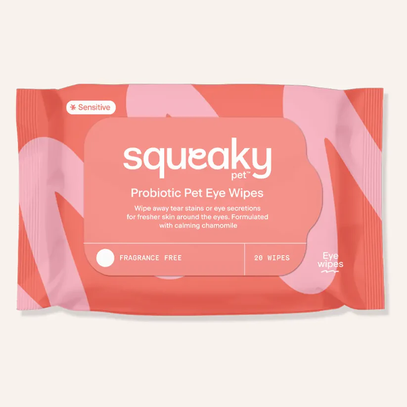 Squeaky – Probiotic Pet Eye Wipes | Gentle Eye Cleaning for Dogs | Mindiampets Australia - Mindiampets | Pet Shop Online Squeaky – Probiotic Pet Eye Wipes | Gentle Eye Cleaning for Dogs | Mindiampets Australia