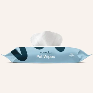 Squeaky – Probiotic Pet Wipes – Scented | No-Wash Clean Between Baths | Mindiampets Australia