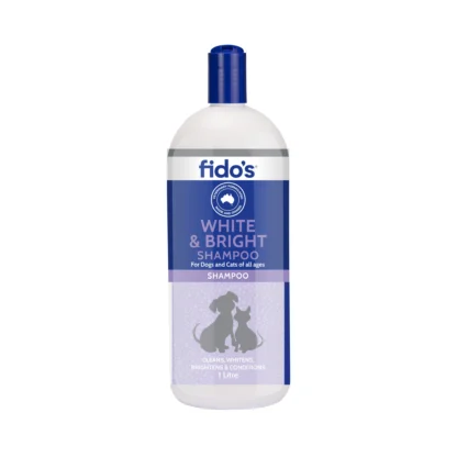 Fido’s – White & Bright Shampoo | Shine for Light Coats
