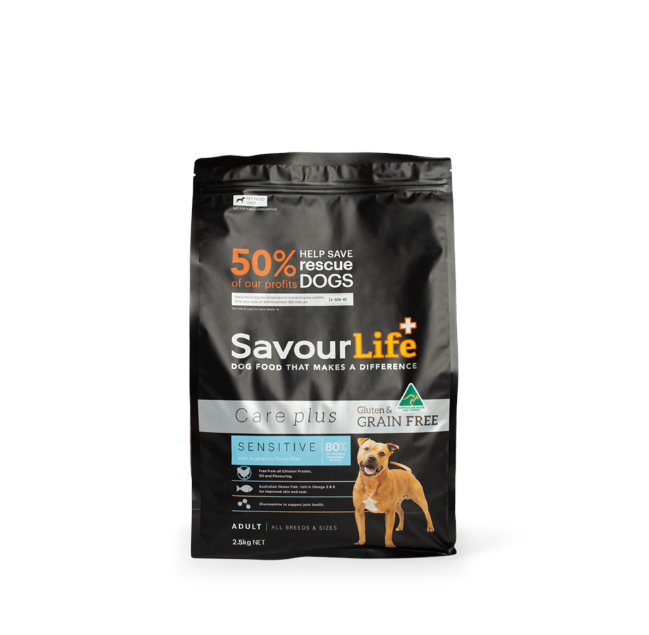 SavourLife – Adult Dog – Care Plus – Grain Free – Sensitive with Australian Ocean Fish | Mindiampets Australia - Mindiampets | Pet Shop Online SavourLife – Adult Dog – Care Plus – Grain Free – Sensitive with Australian Ocean Fish | Mindiampets Australia