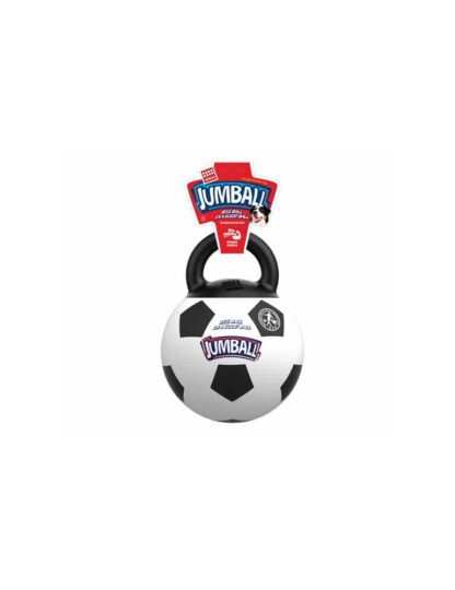 GiGwi – Jumball – Soccer Ball | Ultra-Durable Big Dog Ball with Handle 19 × 22 × 22 cm