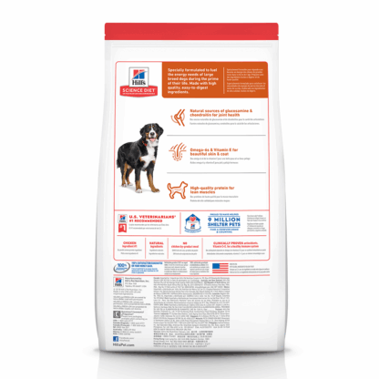 Hill’s – Science Diet – Adult Dog (1–5) – Large Breed – 12kg | Mindiampets Australia