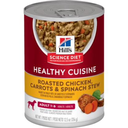 Hill’s – Science Diet – Wet Food Tins – Adult Dog – Healthy Cuisine | Mindiampets Australia