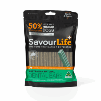 SavourLife – Australian Natural Dental Bars (>22kgs) – 5 Bars | Mindiampets Australia