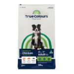 True Colours adult dog food Australian chicken and brown rice