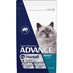 Australian made cat food for hairball management