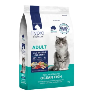 Hypro Premium grain free ocean fish cat food Australia