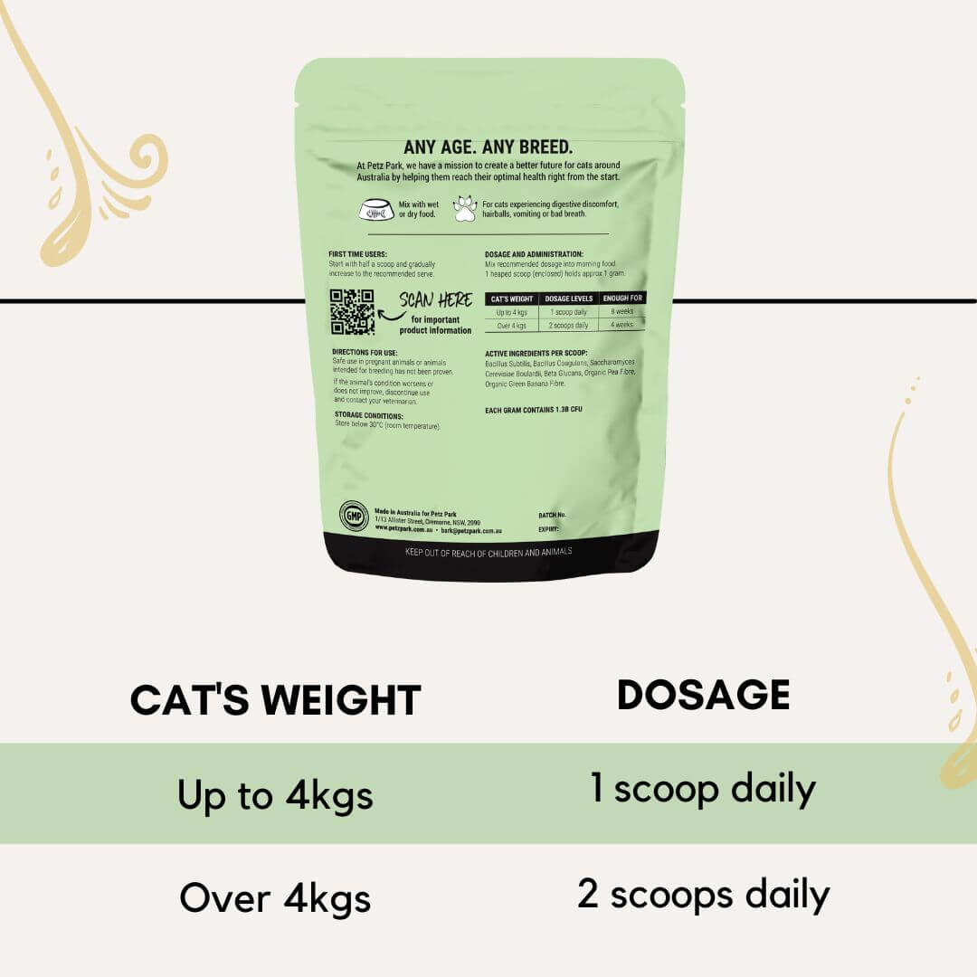 probiotic powder for cats - Mindiampets | Pet Shop Online probiotic powder for cats