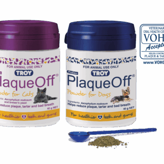 Troy PlaqueOff dental care for dogs and cats Australia