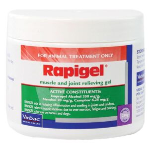 Topical analgesic gel for animal recovery