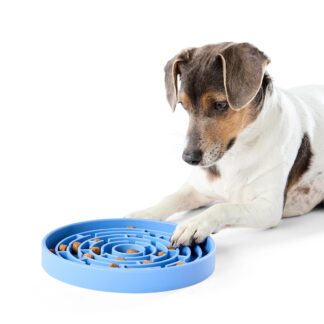 Pet Silicone Feeding Plate - Blue - Mindiampets | Pet Shop Online Pet Silicone Feeding Plate - Blue - Purchase from an Australian pet store near you