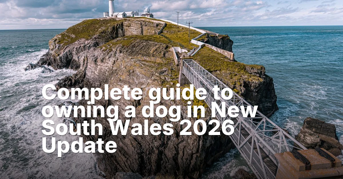 Complete Guide To Owning A Dog In New South Wales Guide - Mindiampets | Pet Shop Online New south wales - article featured image