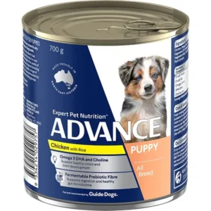 Advance – Wet Food Tins – Puppy – Chicken & Rice – 12 x 410g