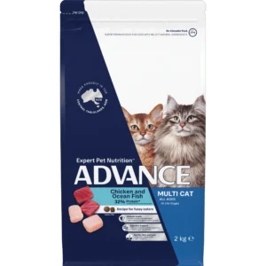 Advance – Adult Multi-Cat – Chicken & Ocean Fish – 2kg