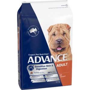Advance – Adult Dog – Sensitive Skin & Digestion – All Breed – 13kg