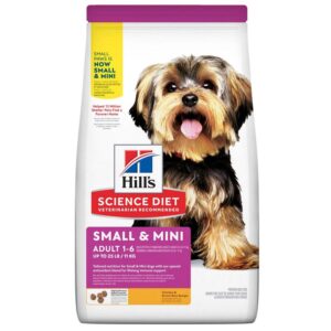 Hill’s – Science Diet – Adult Dog (1-6) – Small & Mini – 7.03kg